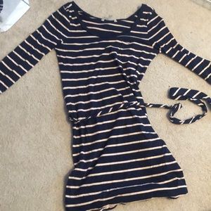 Banana republic stripped dress